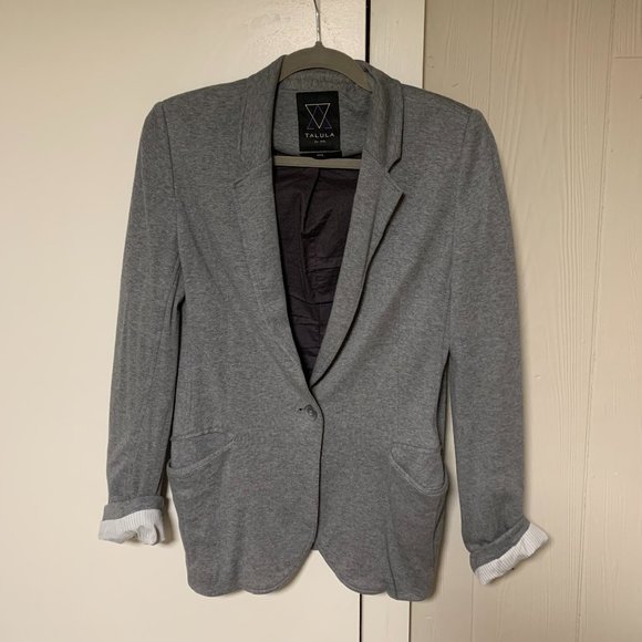 Aritzia Talula | Women's Grey Blazer Jacket Size 6 - Picture 1 of 6